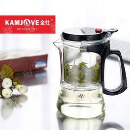 Заварочный чайник с кнопкой Kamjove TP-750. 500 мл.