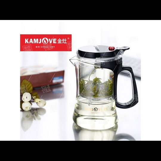Заварочный чайник с кнопкой Kamjove TP-750. 500 мл. - 1