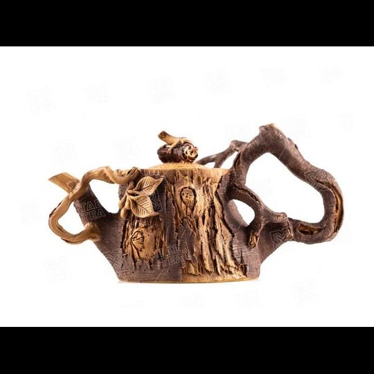 Чайник «Деревний пеньок», ісинська глина, 195 мл. - 1