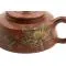 Чайник «Лотос и рыбы», керамика из Циньчжоу, 140 мл. - small image 16