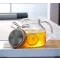 Заварочный чайник из жаропрочного стекла с бамбуковой крышкой 1000 мл - small image 16