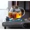 Заварочный чайник из жаропрочного стекла с бамбуковой крышкой 1000 мл - small image 17