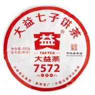 Чай Шу Пуер Менхай «Да І 7572» 1901 року 2019 357 г - 1