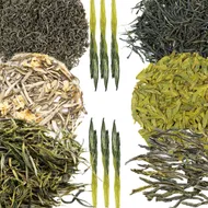 Набор пробников "Зеленый чай" из 7 сортов чая  - 1