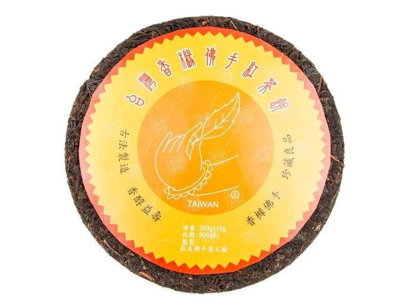 Фо Шоу Хун Ча Бін (тайванський пресований червоний чай), 300 г - 1