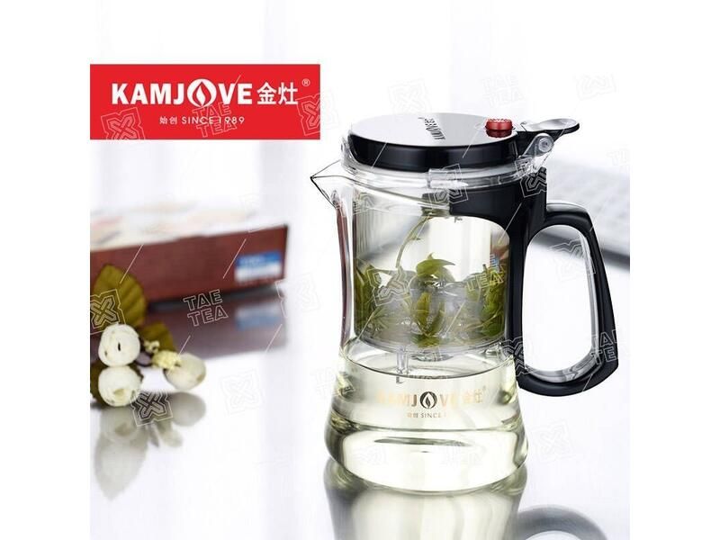 Чайник для заварювання з кнопкою Kamjove TP-750. 500 мл. - 1