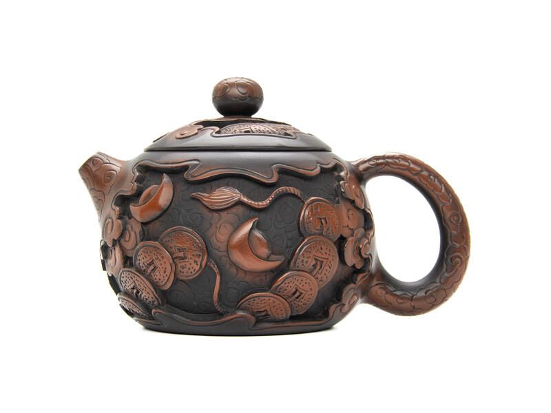 Чайник 230 мл "Жаба", цзяньшуйская керамика - 1