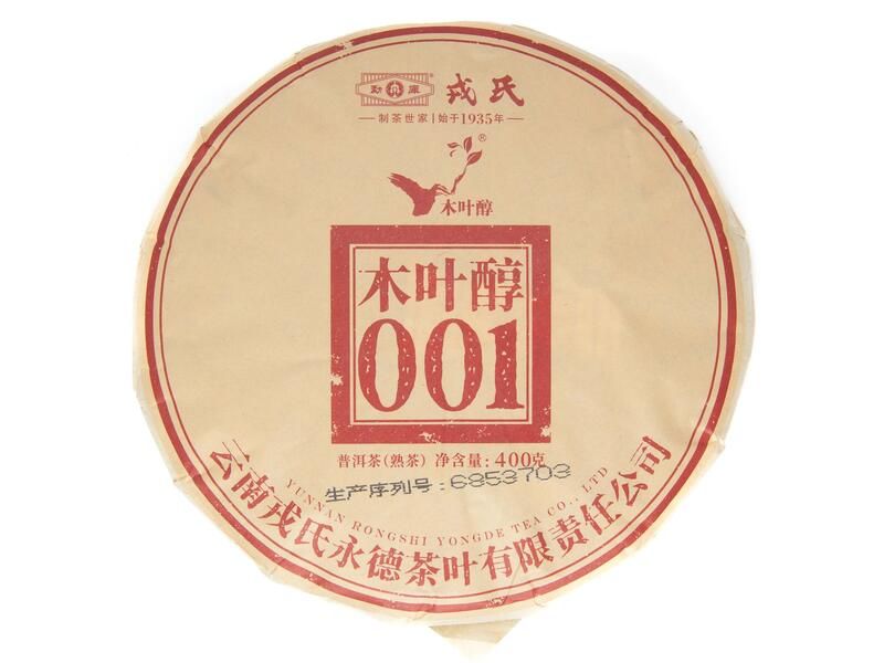 Чай Шу Пуер Mengku Rongshi Mu Ye Chun 001 2022 року 400 г