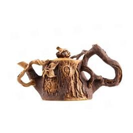 Чайник «Древесный Пень»-Жабка, исинская глина, 195 мл.